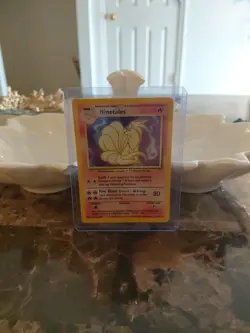 Pokemon TCG Ninetales 12/102 Base Set Unlimited Holo Rare Vintage WOTC MP - Image 1