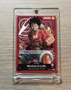 Monkey D. Luffy ST01-001 One Piece Starter Deck Straw Hat Crew Non Holo NM - Image 1