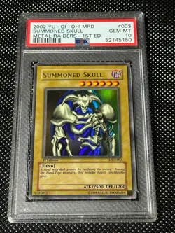 YUGIOH PSA 10 2002 Summoned Skull MRD-003 Ultra Rare 1st Edition *5150 - Image 1
