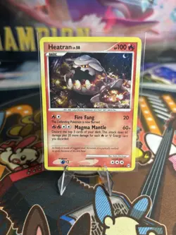 Heatran 3/99 Arceus Holo Rare Pokemon Card - Image 1