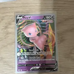 NM Mew V - 113/264 2023 World Championship- Pokemon Card - Image 1
