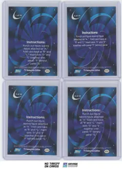 2001 Topps Pokemon TV Animation Edt Johto Pop-Up (Lot of 4 Cards) Hoppip... - Image 2