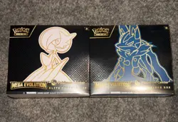 Pokemon TCG Mega Evolution Pokemon Center Elite Trainer Box ETB Set Of 2 Sealed - Image 1
