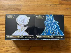 Pokemon Mega Evolution Pokemon Center Elite Trainer Box ETB Set of 2 Sealed - Image 1