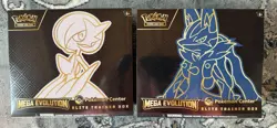 Pokemon Mega Evolution Pokemon Center Elite Trainer Box ETB Set of 2 Sealed New - Image 1