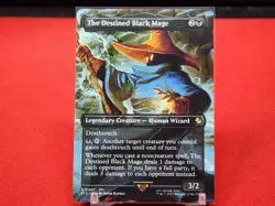 The Destined Black Mage (Borderless) Commander: Final Fantasy Regular NM Regular - Image 1