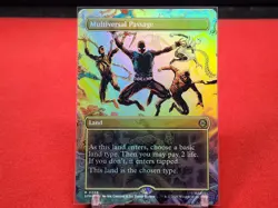 Multiversal Passage (Borderless) Marvel's Spider-Man Foil NM - Image 1