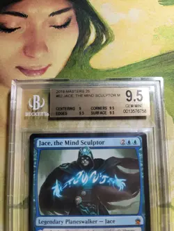 Mtg Jace, the Mind Sculptor. BGS 9.5 GEM MINT. Masters 25 Edition. - Image 2