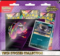 Pokemon TCG: Mega Evolution Ascended Heroes Tech Sticker Collection - Gastly - Image 1