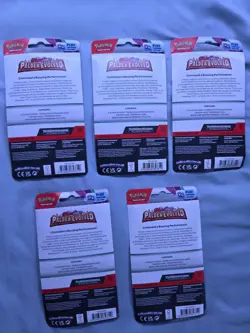 Pokemon Paldea Evolved Growlithe And Smoliv Promo Checklane Blister Pack x5 - Image 5