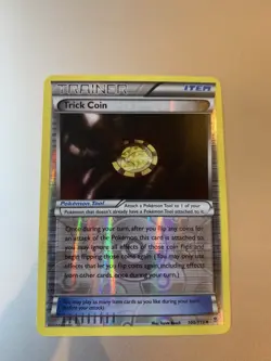 Pokemon TCG Trick Coin XY Phantom Forces 108/119 Reverse Holo Uncommon - Image 1