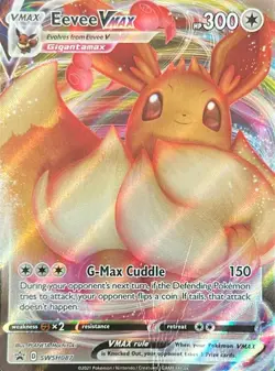 EEVEE VMAX SWSH087 - BLACK STAR PROMO - POKEMON TCG - NM/LP - Image 2