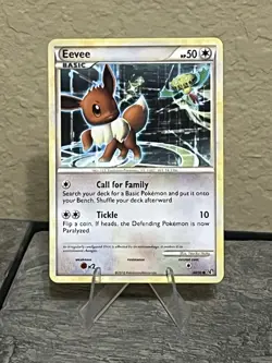 Eevee 48/90 2010 Pokemon TCG Undaunted Regular Non Holo HP - Image 1