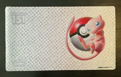 Pokemon TCG Scarlet & Violet 151 UPC Mew Playmat Mousepad - Image 1