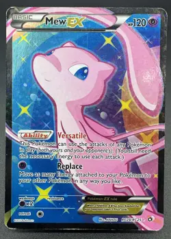 Mew EX RC24/RC25 Legendary Treasure Damaged Pokemon TCG - Image 2