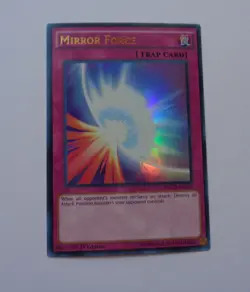 Mirror Force YGLD-ENB33 (Ultra Rare, 1st Edition, Near Mint / NM) Yugioh - Image 1