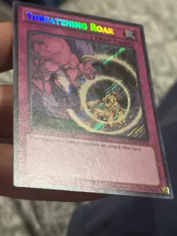 Threatening Roar 1st Edition Secret Rare LCYW-EN297 Yu-Gi-Oh! TCG - Image 5