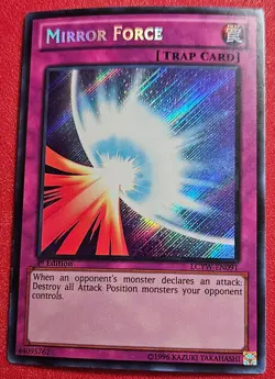 1x Yu-Gi-Oh! Mirror Force - LCYW-EN091 - Secret Rare - 1st Edition - NM - Image 1