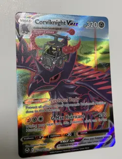 Pokemon TCG Corviknight VMAX SWSH12: Silver Tempest Trainer Gallery TG19/TG30... - Image 2