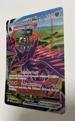 Pokemon TCG Corviknight VMAX SWSH12: Silver Tempest Trainer Gallery TG19/TG30... - Image 3