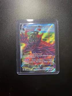 Pokemon TCG Corviknight VMAX SWSH12 Silver Tempest Trainer Gallery TG19/TG30 NM - Image 1