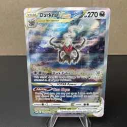Darkrai VSTAR Crown Zenith: Galarian Gallery Ultra Rare Holo Card GG50/GG70 NM - Image 1