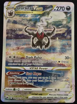 Darkrai VSTAR - GG50/GG70 - Crown Zenith: Galarian Gallery Ultra Rare Holo Card - Image 1