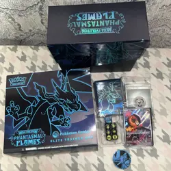 Pokemon Center Phantasmal Flames Charcadet ETB Promo 022 SEALED + OPEN BOX - Image 1