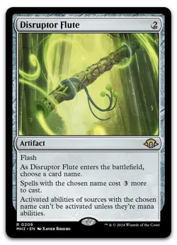 Disruptor Flute #209 (NM) Modern Horizons 3 MH3 Magic MTG - Image 1