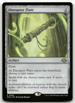 Disruptor Flute #209 (NM) Modern Horizons 3 MH3 Magic MTG - Image 1