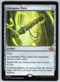 Disruptor Flute R Modern Horizons 3 #209 NM Normal - Image 1