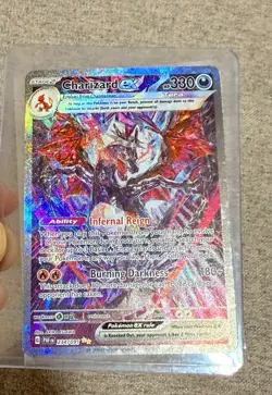 Pokemon Charizard EX Paldean Fates #234 091 English Edition NM Pack Fresh Card - Image 1