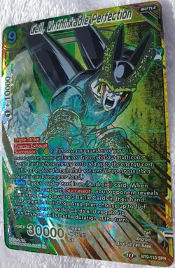 Cell Unthinkable Perfection BT9-113 SPR Foil Dragon Ball Super Card Game NM - Image 4