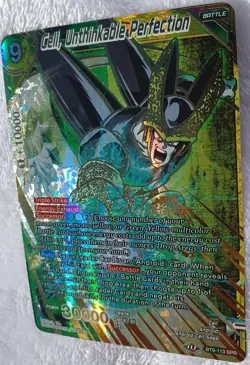Cell Unthinkable Perfection BT9-113 SPR Foil Dragon Ball Super Card Game NM - Image 5