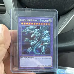 Yu-Gi-Oh! Blue-Eyes Ultimate Dragon LC01-EN057 Fusion Dragon Card - Image 1