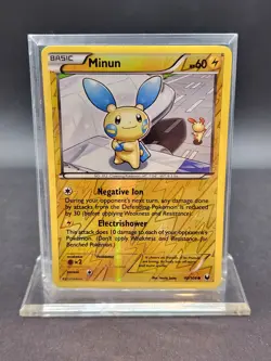 Pokemon Card Minun Dark Explorers Reverse Holo 40/108 Near Mint - Image 1