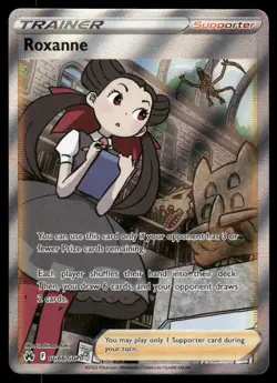 Pokemon Cards Roxanne GG66/GG70 Crown Zenith Galarian Gallery Rare Ultra NM - Image 1