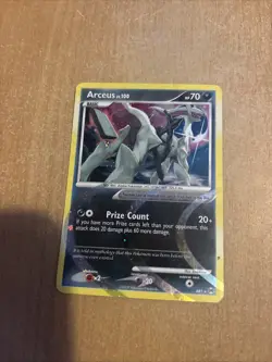 Pokemon TCG Arceus Platinum AR1 Holo Rare Card NM Condition - Image 1