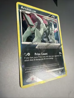 Pokemon Tcg Arceus AR1 Platinum Holo Card LP Condition - Image 4