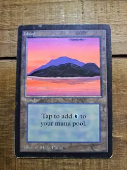 Magic: The Gathering Beta Series - Basic Land Island (293) - Image 1