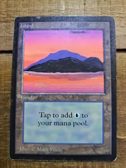 Magic: The Gathering Beta Series - Basic Land Island (293) - Image 2