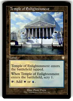 Temple of Enlightenment (Retro Frame) Commander: the Brothers' War Regular MTG - Image 1