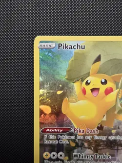Pikachu Full Art GG30/GG70 Crown Zenith Galarian Gallery Pokemon 2023 - Image 2