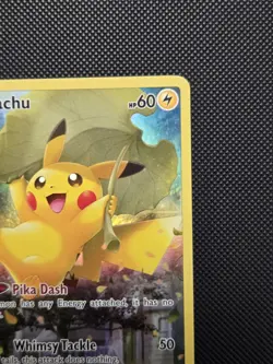Pikachu Full Art GG30/GG70 Crown Zenith Galarian Gallery Pokemon 2023 - Image 3