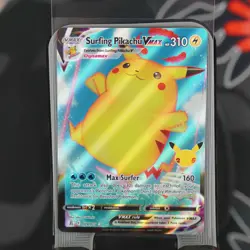 Surfing Pikachu VMAX 009/025 Ultra Rare PKM Celebrations - Pokemon TCG NM/M - Image 4