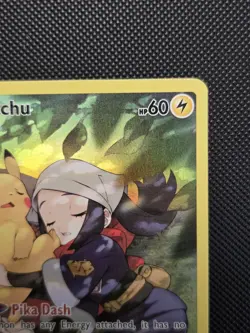 LP Pikachu & Akari TG05/TG30 Lost Origin Trainer Gallery Ultra Rare Pokemon Card - Image 3
