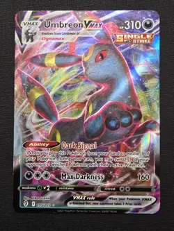 Umbreon VMAX 095/203 SWSH07: Evolving Skies Pokemon Tcg Nm-M Condition - Image 1