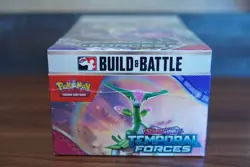 Pokemon TCG Scarlet & Violet Temporal Forces BUILD & BATTLE DISPLAY Sealed - Image 1
