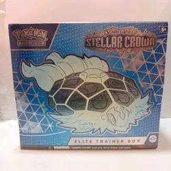 Pokemon Scarlet & Violet Stellar Crown Elite Trainer Box Sealed - Image 1
