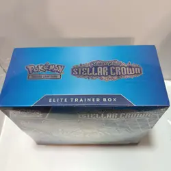 Pokemon Scarlet & Violet Stellar Crown Elite Trainer Box Sealed - Image 5